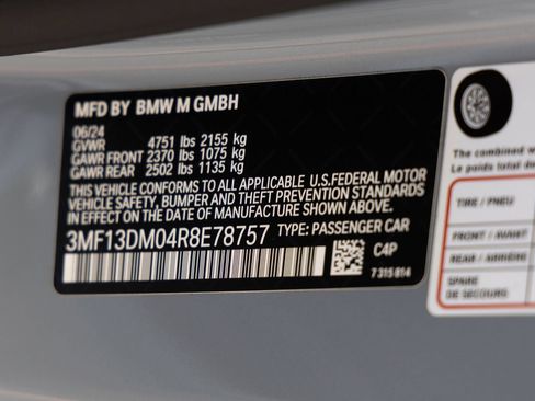 Used 2024 BMW M2 w/ Lighting Package RWD image 34