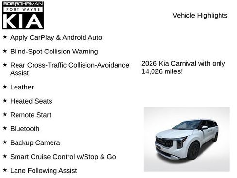 Certified 2026 Kia Carnival FWD image 7