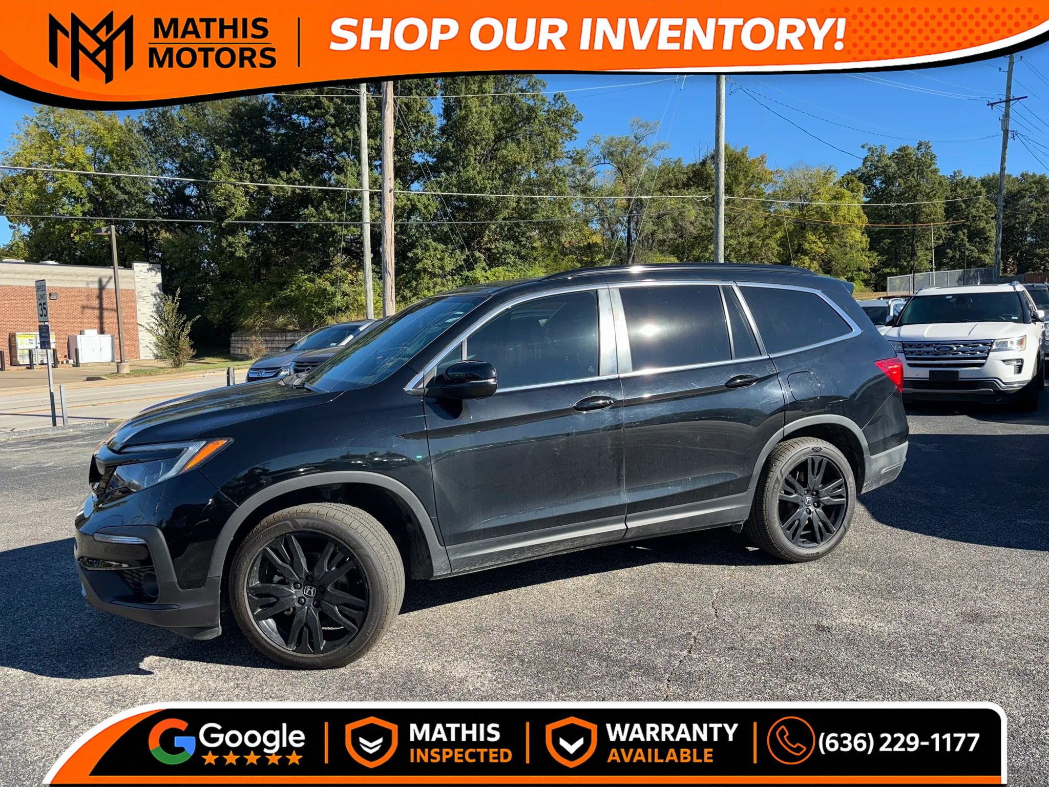 Used 2021 Honda Pilot Special Edition image 1