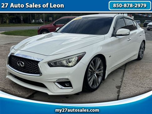 Used 2020 INFINITI Q50 Luxe RWD image 1