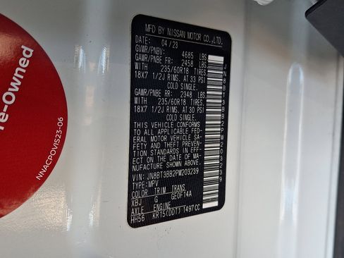 Used 2023 Nissan Rogue SV image 25