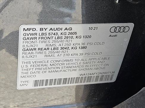 Used 2022 Audi SQ5 Premium Plus AWD/4WD image 23