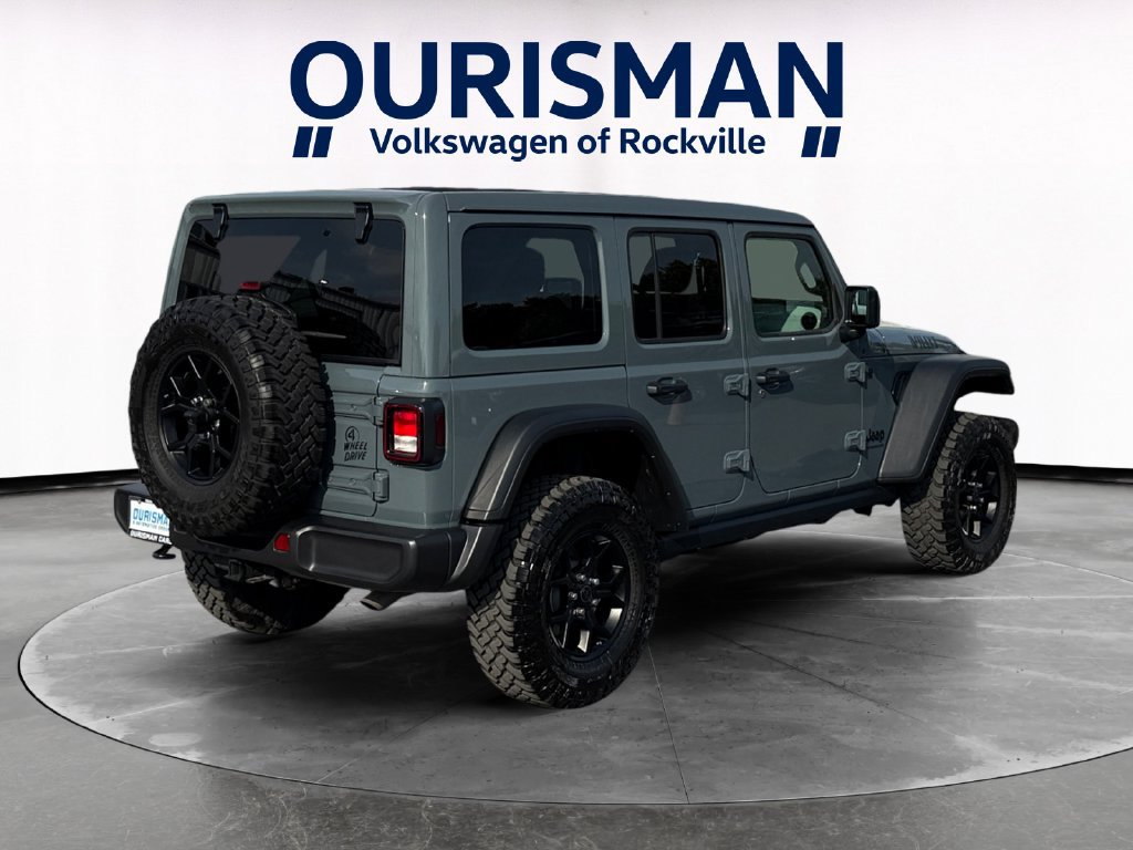 Used 2025 Jeep Wrangler Unlimited Sport AWD/4WD image 6
