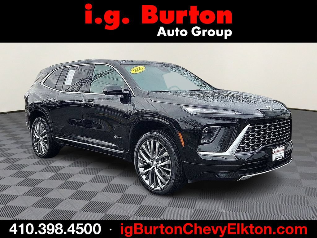 Used 2025 Buick Enclave Avenir w/ Trailering Package, 5000 lbs. AWD/4WD image 1