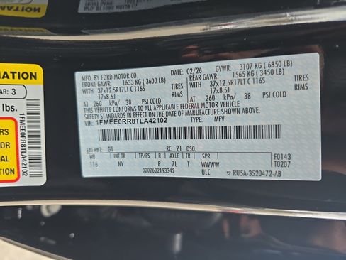 New 2026 Ford Bronco Raptor AWD/4WD image 39