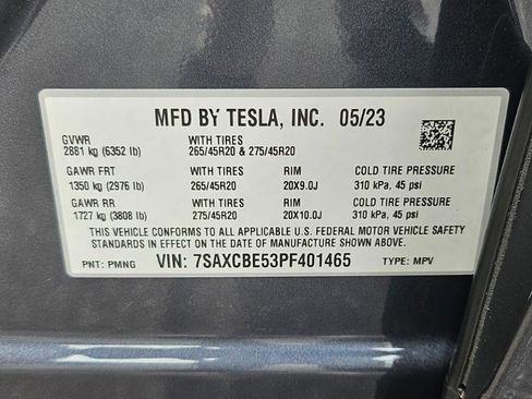 Used 2023 Tesla Model X AWD/4WD image 35