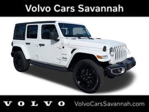 Used 2021 Jeep Wrangler Unlimited Sahara w/ Cold Weather Group image 1