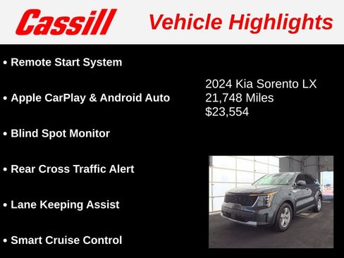 Used 2024 Kia Sorento LX image 3