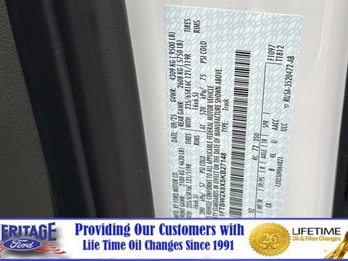 New 2025 Ford Transit 350 148 High Roof AWD w/ Load Area Protection Package image 27