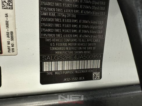 Used 2018 Land Rover Range Rover Supercharged AWD/4WD image 56