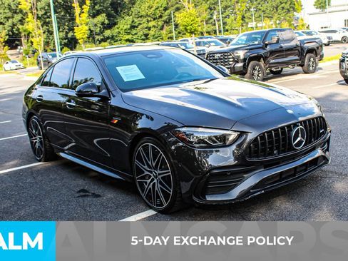 Used 2025 Mercedes-Benz C 43 AMG 4MATIC Sedan w/ AMG Night Package Plus image 3