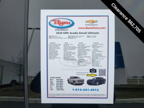Used 2026 GMC Acadia Denali Ultimate AWD/4WD image 10
