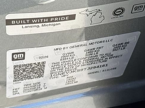 Used 2026 Chevrolet Traverse Z71 w/ Enhanced Driving Package image 28