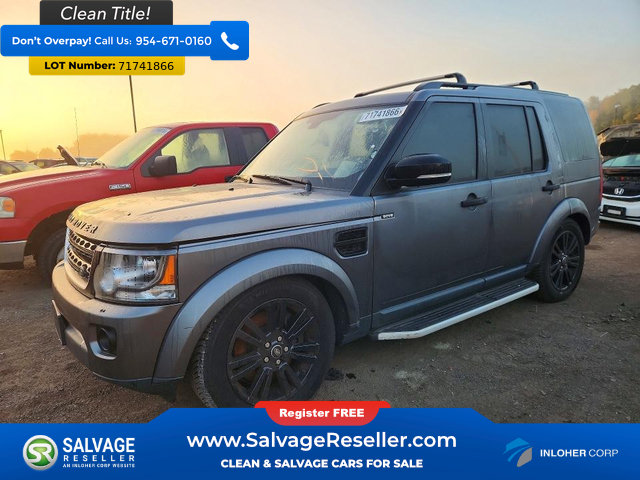 Used 2015 Land Rover LR4 HSE AWD/4WD image 1