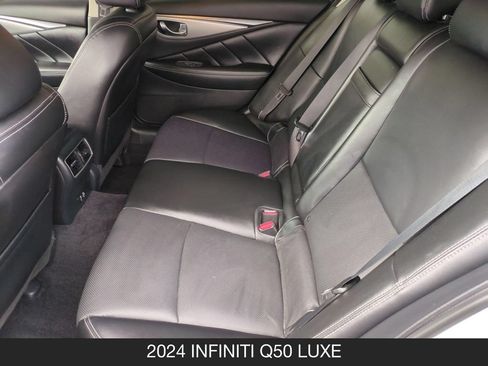 Used 2024 INFINITI Q50 Luxe w/ Cargo Package RWD image 17