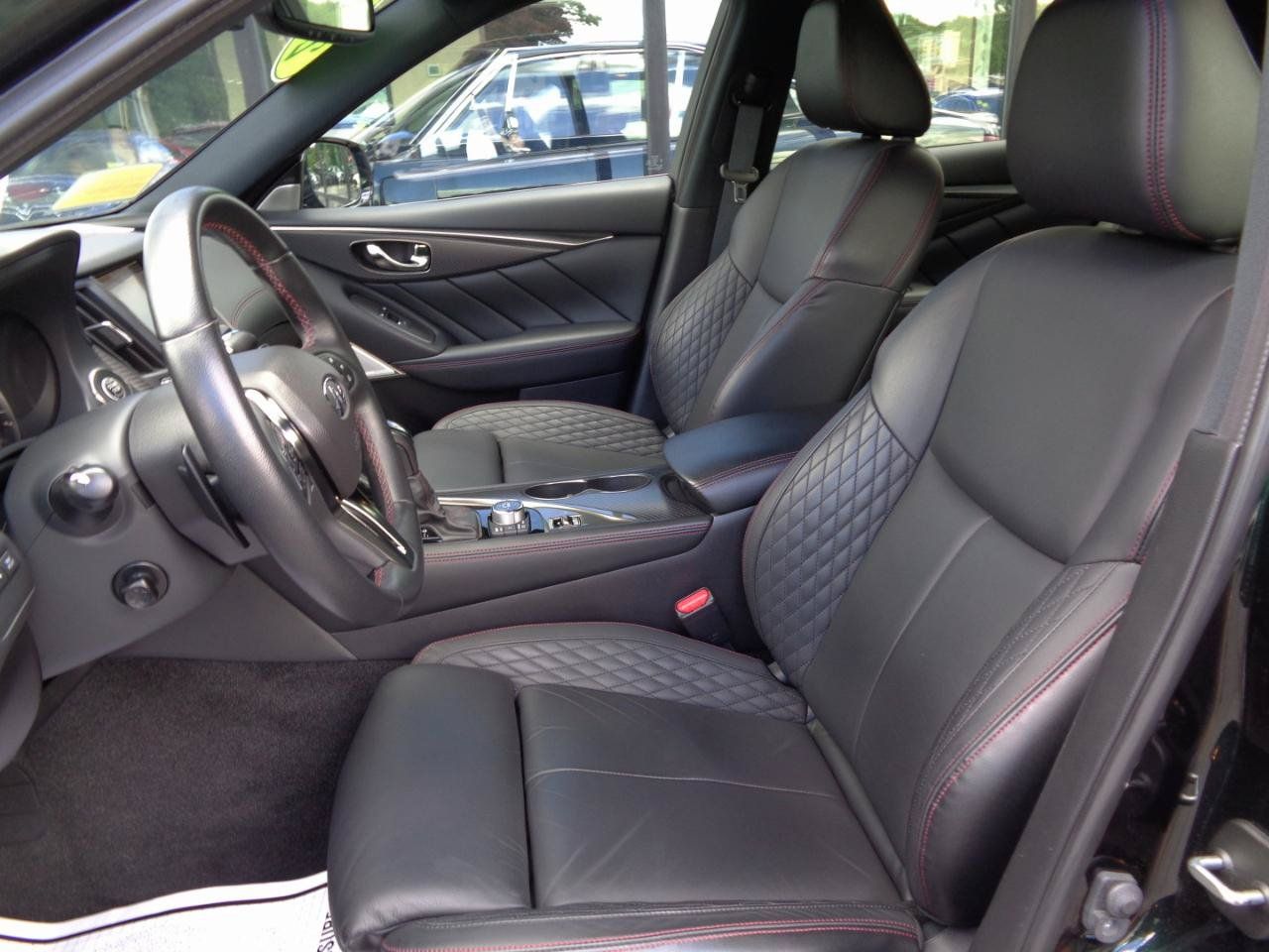 Used 2023 INFINITI Q50 Red Sport 400 w/ Black Opal Edition AWD/4WD image 9