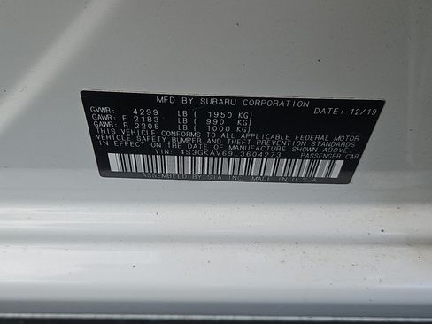 Used 2020 Subaru Impreza 2.0i Premium AWD/4WD image 7