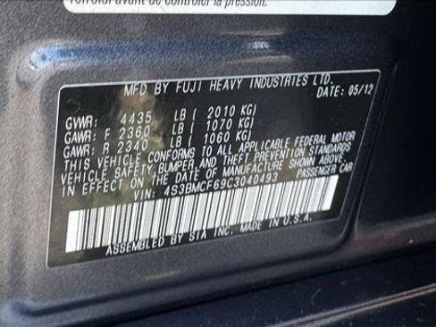 Used 2012 Subaru Legacy 2.5i Premium AWD/4WD image 20