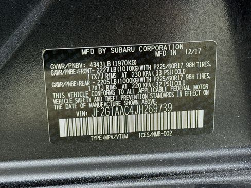 Used 2018 Subaru Crosstrek 2.0i image 40