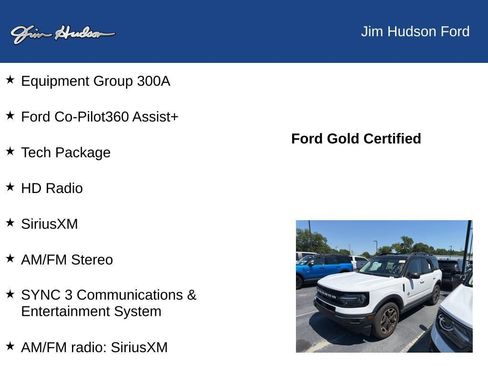 Used 2023 Ford Bronco Sport Outer Banks w/ Tech Package AWD/4WD image 8