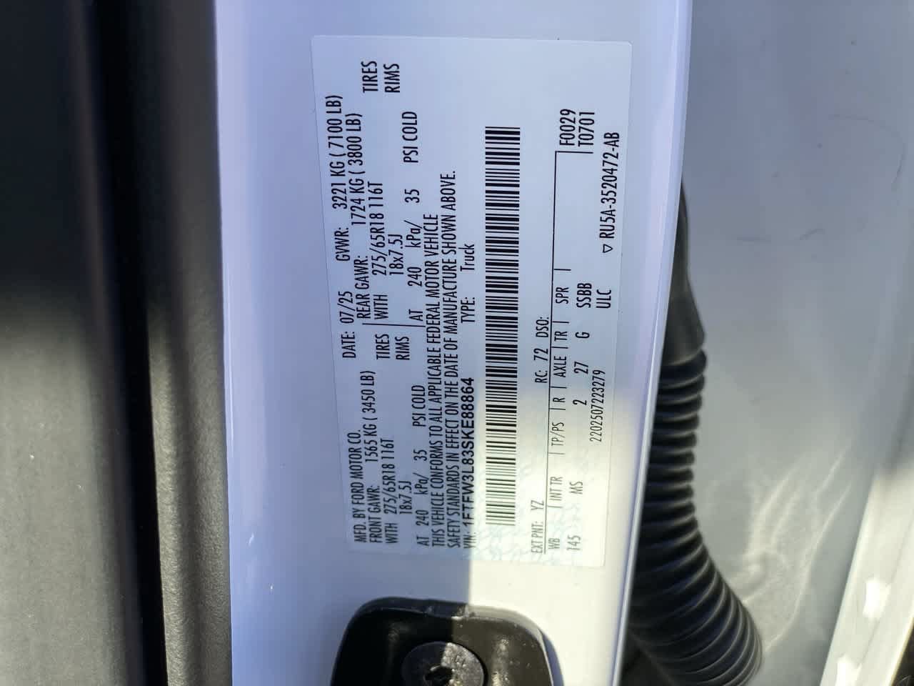 Used 2025 Ford F150 XLT w/ Equipment Group 301A Standard AWD/4WD image 27
