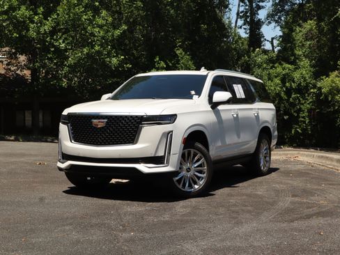 Used 2021 Cadillac Escalade Premium Luxury w/ Driver Assist Tech Package AWD/4WD image 2