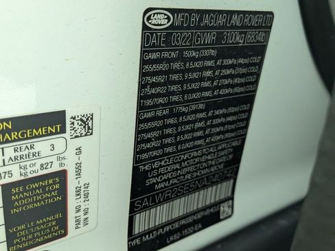 Used 2022 Land Rover Range Rover Sport HSE Dynamic AWD/4WD image 32