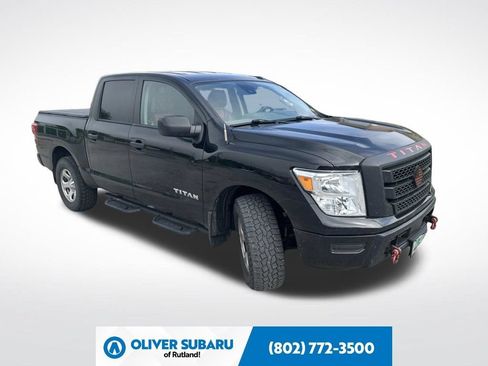 Used 2021 Nissan Titan S w/ S Utility Package AWD/4WD image 1