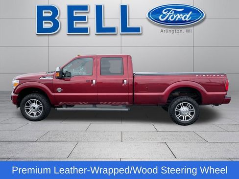 Used 2016 Ford F350 Platinum w/ Snow Plow Prep Package image 7