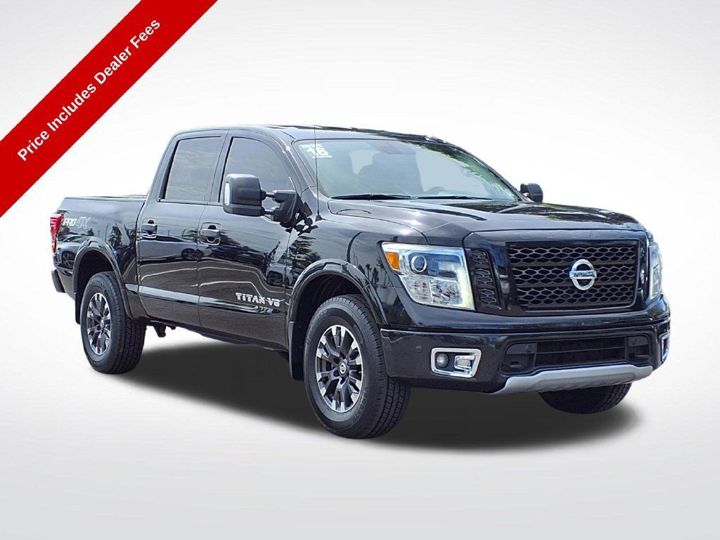 Used 2018 Nissan Titan PRO-4X w/ Pro-4x Convenience Package AWD/4WD image 1