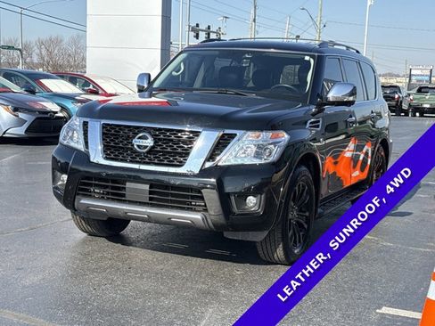 Used 2020 Nissan Armada Platinum w/ Captain's Chairs Package image 17