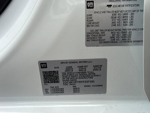 New 2026 Chevrolet Silverado 3500 High Country w/ High Country Premium Package AWD/4WD image 37