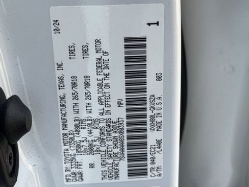 Used 2025 Toyota Sequoia SR5 w/ SR5 Premium Package RWD image 9