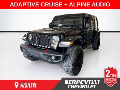 Used 2019 Jeep Wrangler Unlimited Rubicon AWD/4WD image 1