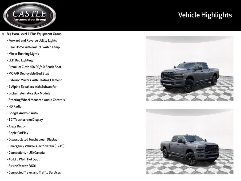 New 2027 RAM 2500 Big Horn AWD/4WD image 6