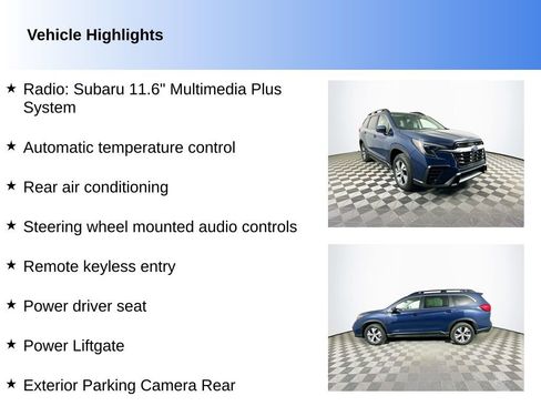 Used 2025 Subaru Ascent Premium AWD/4WD image 2