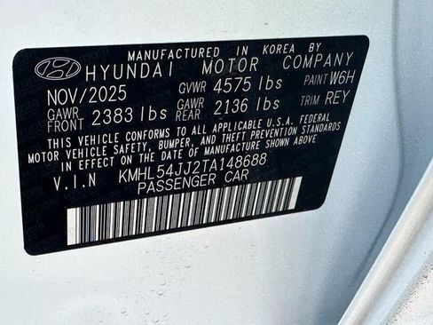 New 2026 Hyundai Sonata Limited image 17