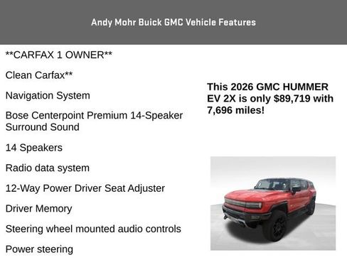 Used 2026 GMC Hummer EV SUV AWD/4WD image 4