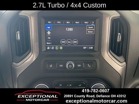 Used 2023 Chevrolet Silverado 1500 Custom w/ LPO, Dark Essentials Package AWD/4WD image 40