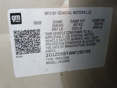 Used 2022 Chevrolet Malibu LT FWD image 18