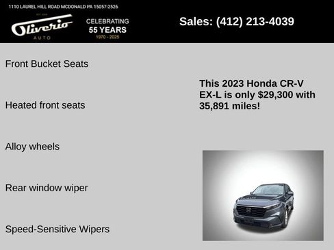 Used 2023 Honda CR-V EX-L image 16
