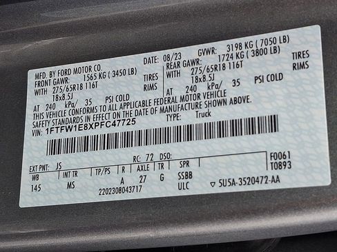 Used 2023 Ford F150 XLT image 27