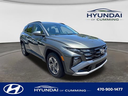 Certified 2025 Hyundai Tucson Blue AWD/4WD image 1