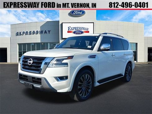Used 2024 Nissan Armada Platinum w/ Cargo Package image 1