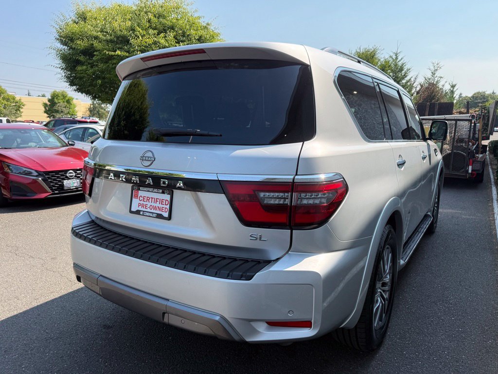 Certified 2023 Nissan Armada SL w/ Captain's Chairs Package AWD/4WD image 6