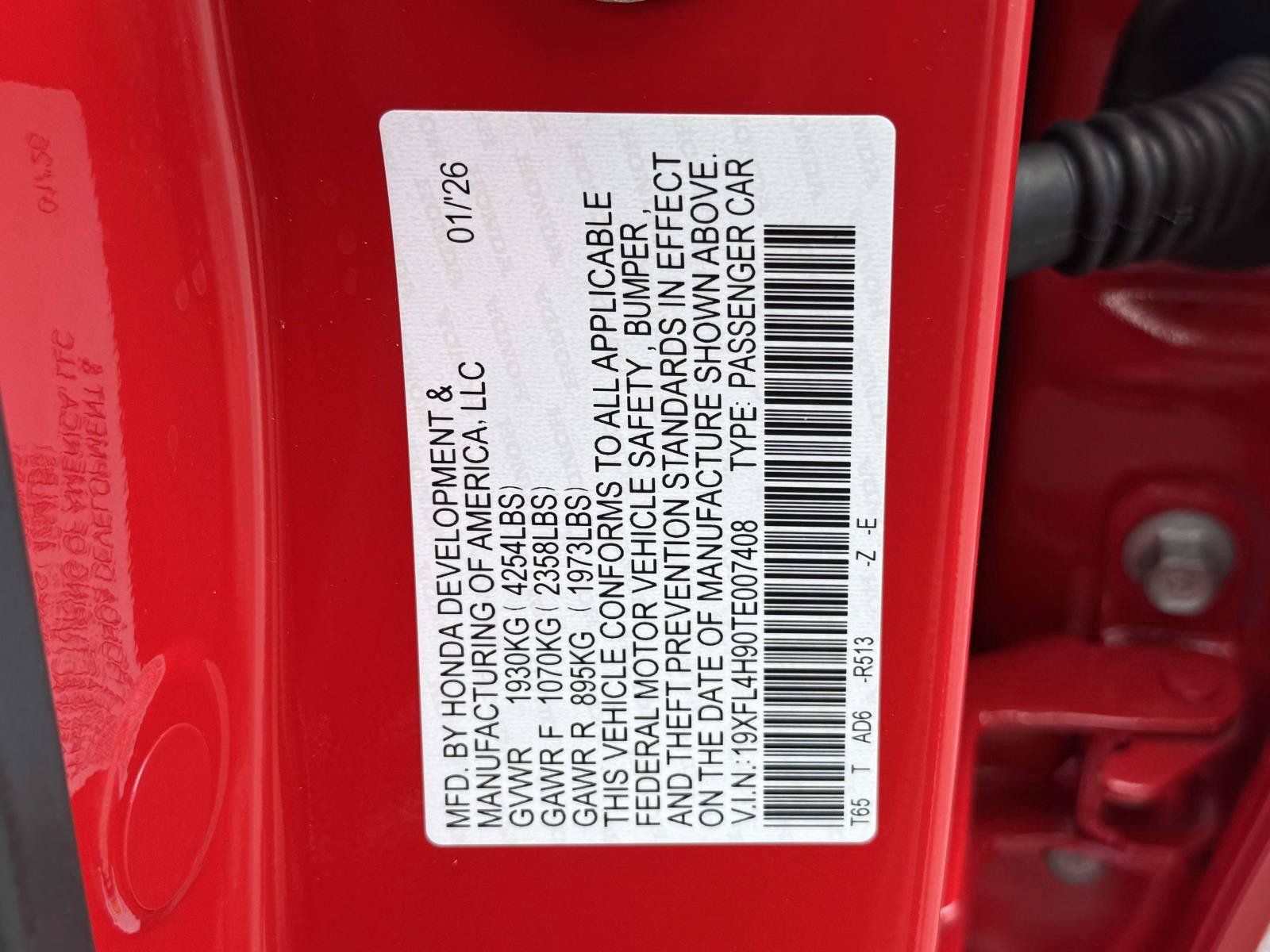 Used 2026 Honda Civic Sport Touring image 30