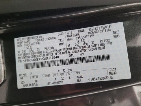 Used 2016 Ford Escape SE FWD image 33