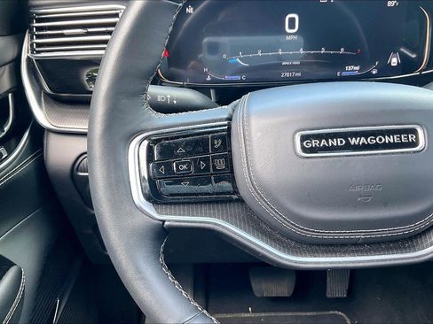 Certified 2025 Jeep Grand Wagoneer Series II Obsidian w/ Quick Order Packagew 28T AWD/4WD image 17