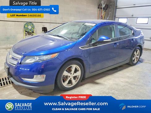 Used 2013 Chevrolet Volt Premium w/ Premium Trim Package FWD image 1