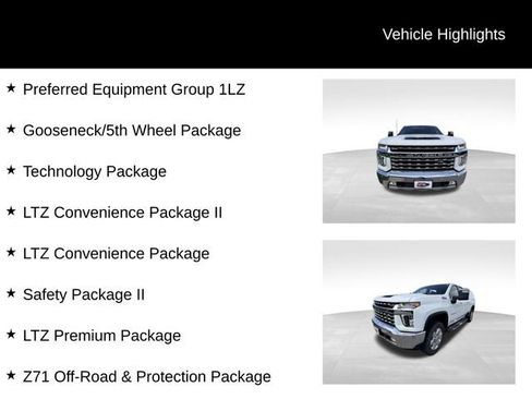 Used 2022 Chevrolet Silverado 2500 LTZ w/ LTZ Premium Package AWD/4WD image 13
